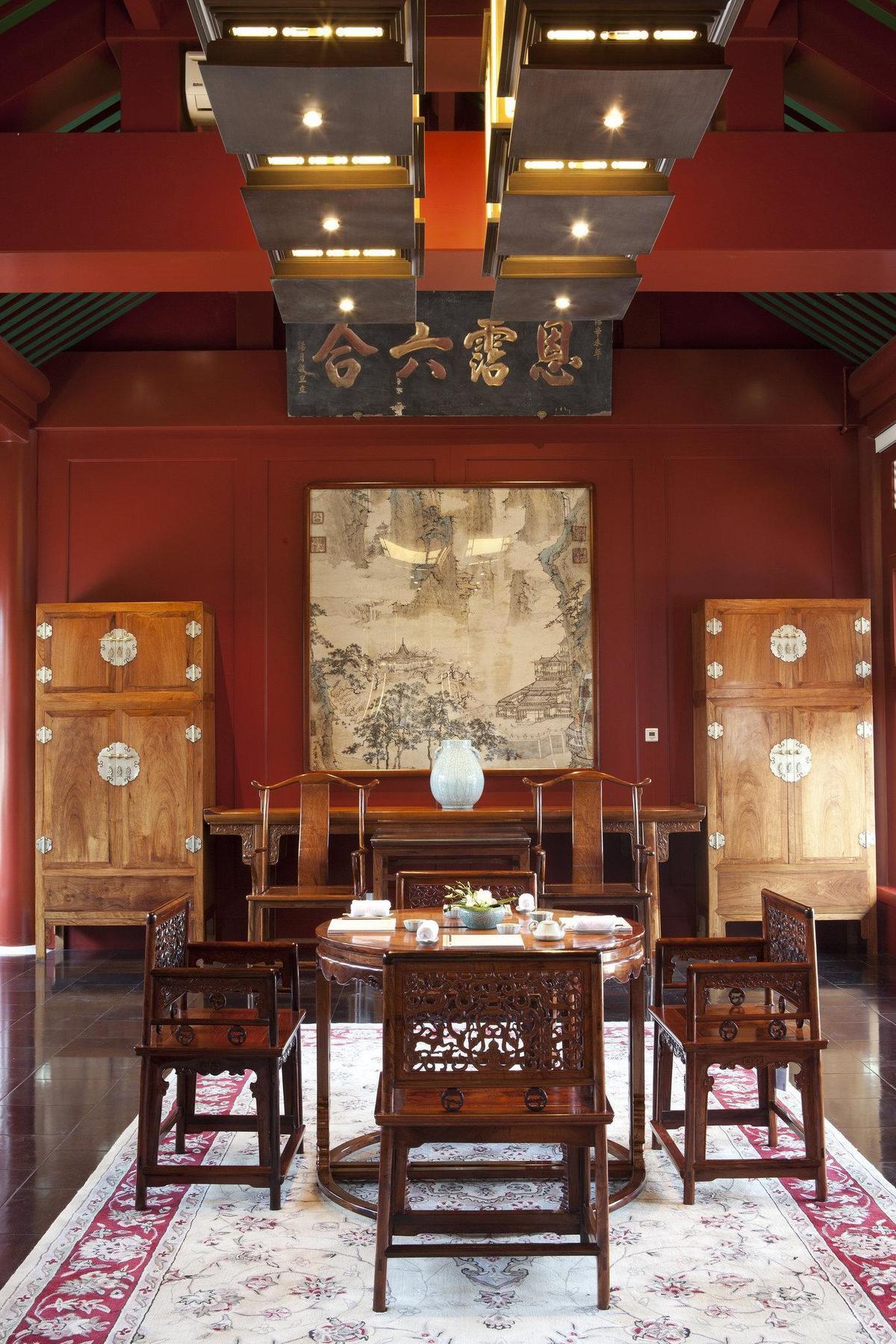 Lv Garden Huanghuali Art Galery Beijing Hotel Jincsiafu Kültér fotó